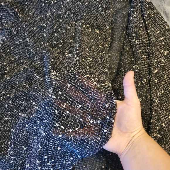 Drape front cardigan - cover up - Picture 5 of 7